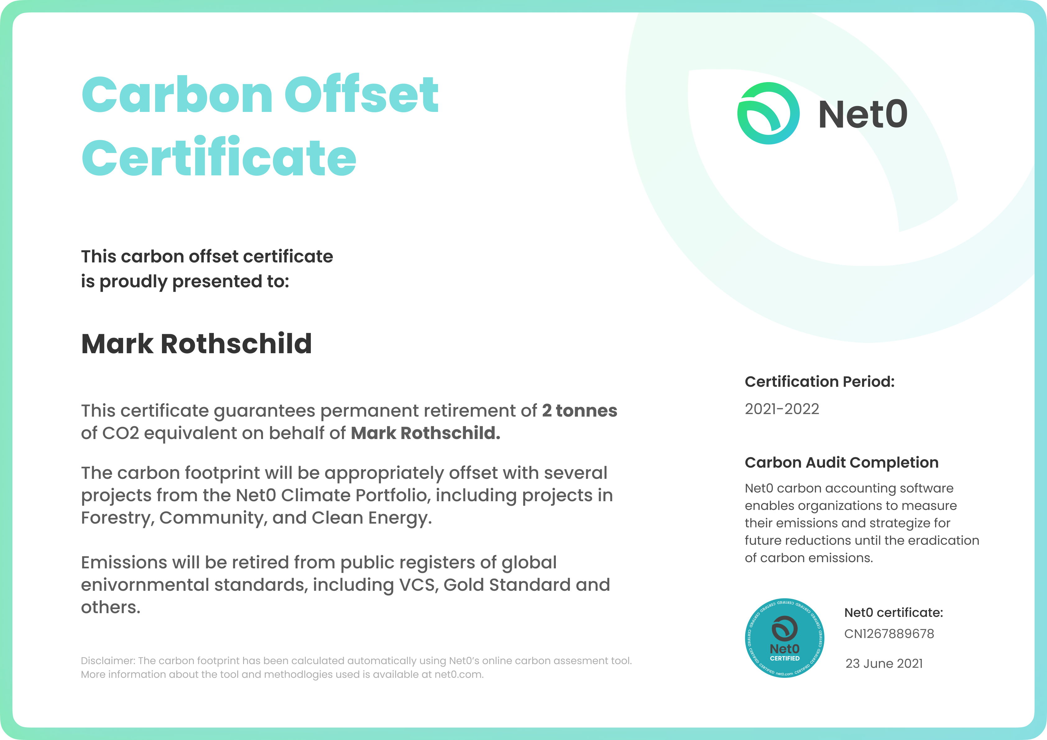 Carbon Neutrality What Does Carbon Neutral Mean? Net0
